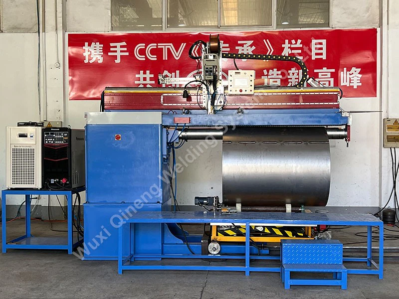 CO2 cryogenic tanks welding machine